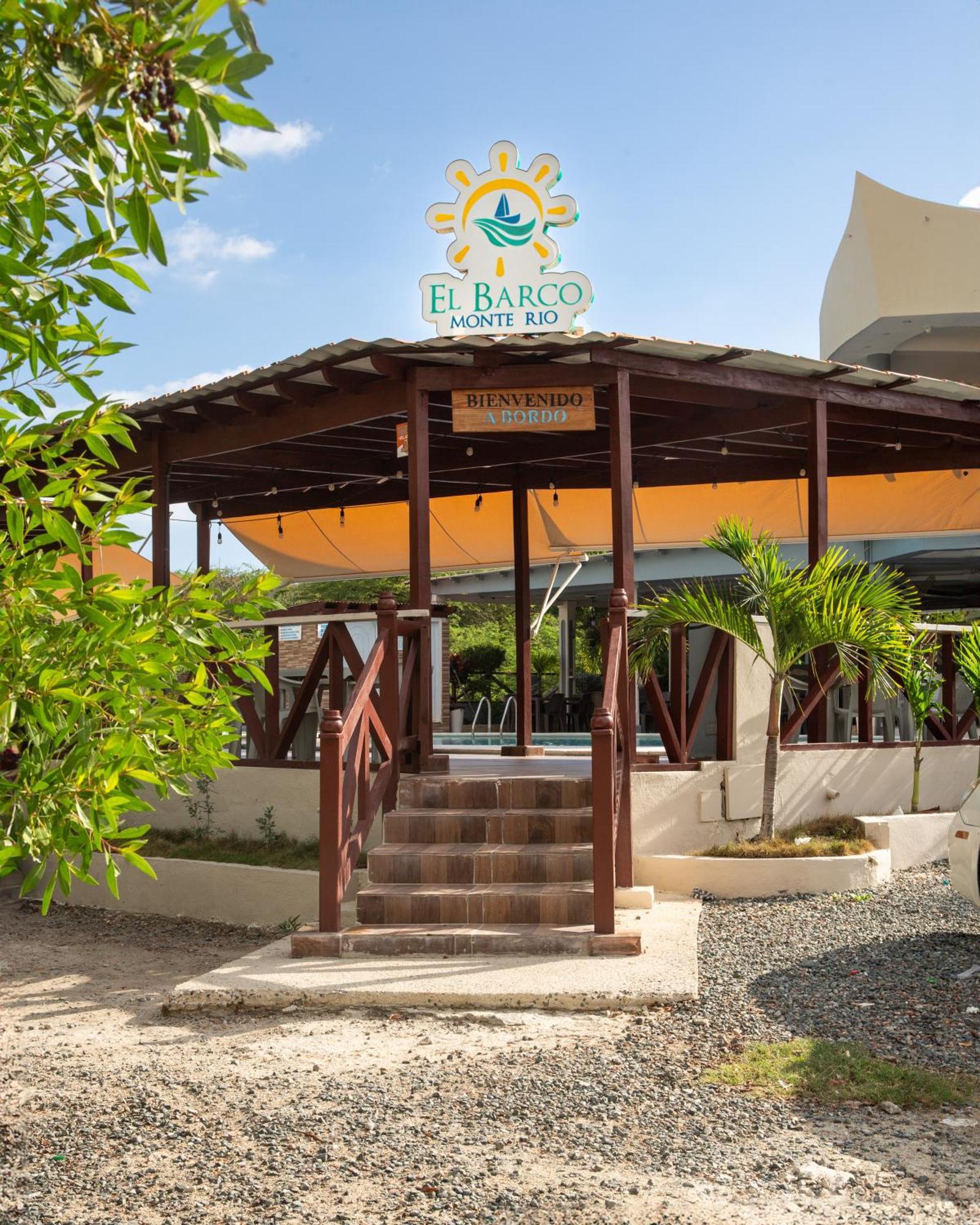 Hotel El Barco Compostela de Azua Exterior photo